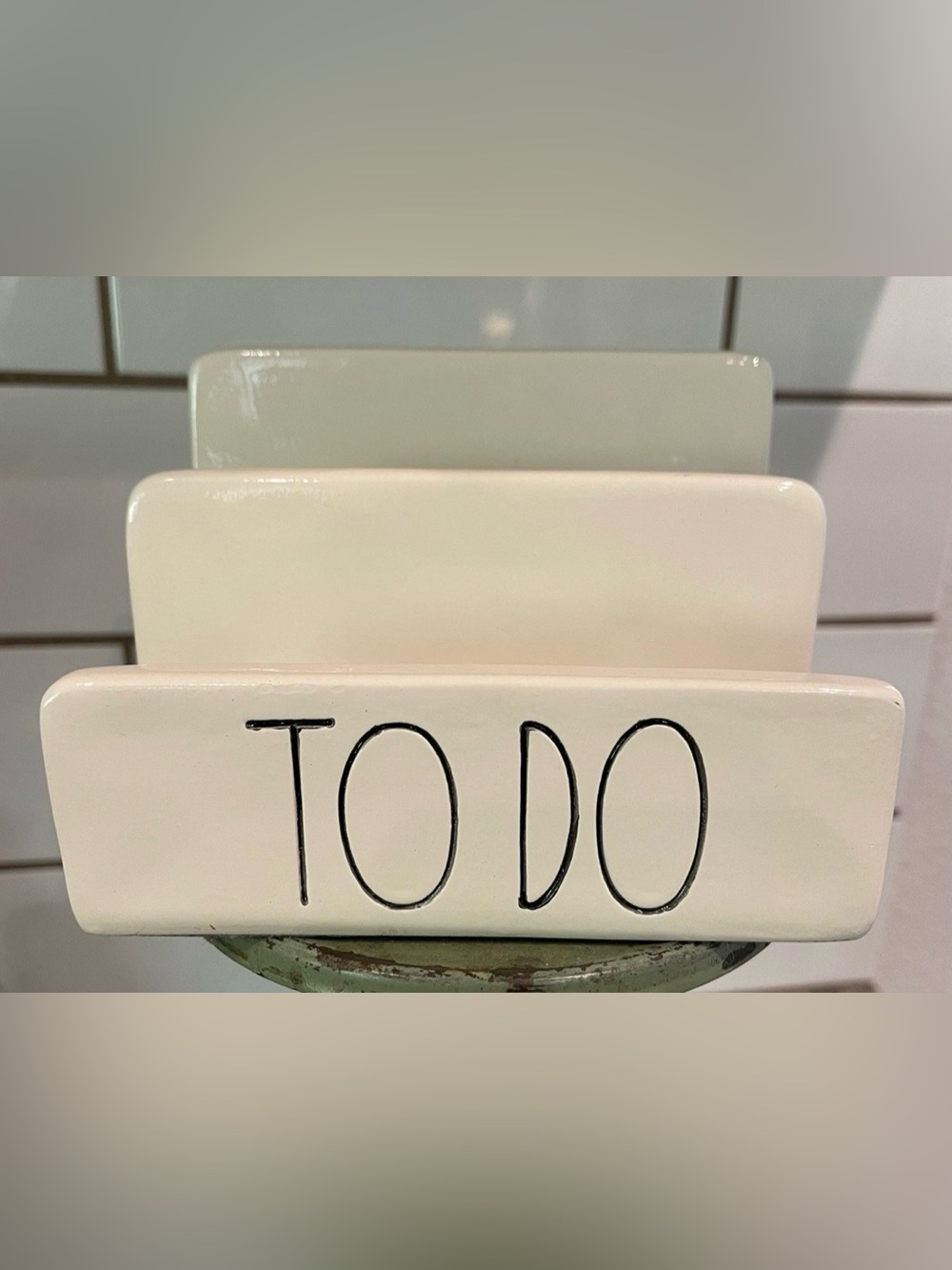 RARE RAE DUNN “TO DO” MAIL ORGANIZER